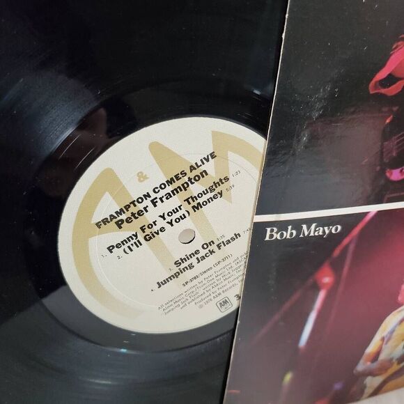 Peter Frampton - Frampton Comes Alive! 1st Year Pressing 1976 US A&M SP-3703 Vin - Picture 3 of 7